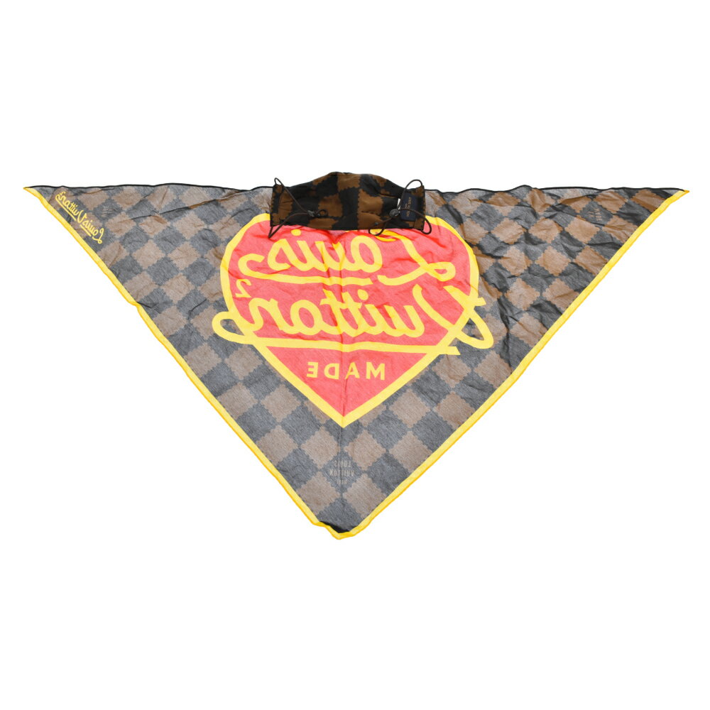 LOUIS VUITTON(ルイヴィトン)xNIGO LV Made Mask×ニゴ LVメイド モノグラム ロゴ マスク ブラウン MP3264【新古品/中古】【程度N】【カラーブラウン】【オンライン限定商品】