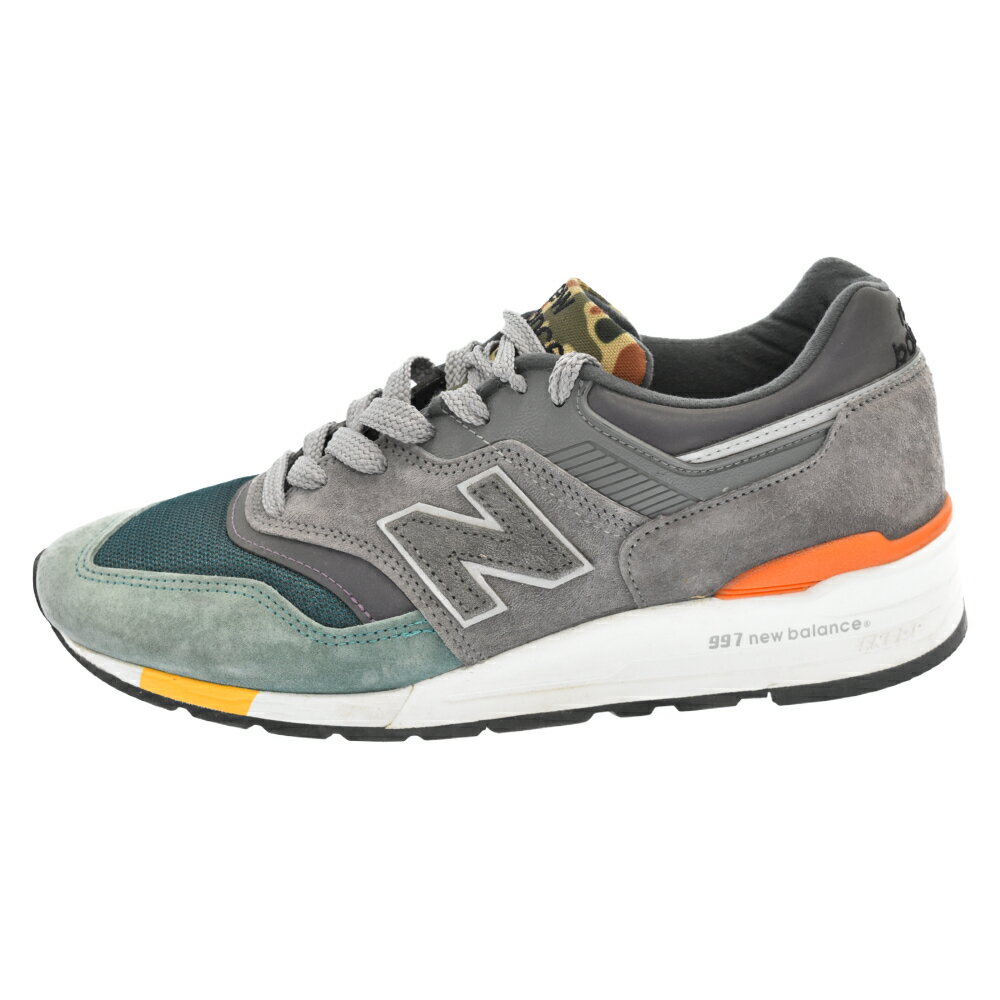 New Balance(ニューバランス)USA製 M997NM ローカットスニーカー キャンパスシューズ マルチカラー【中古】【程度B】【カラーマルチカラー】【オンライン限定商品】