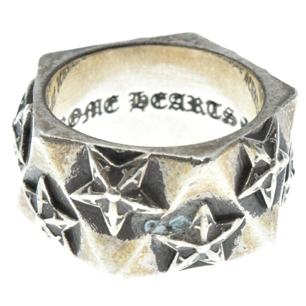 CHROME HEARTS PENTAGON 5PT STAR 5 CHROME HEARTS PENTAGON 5PT STAR 5