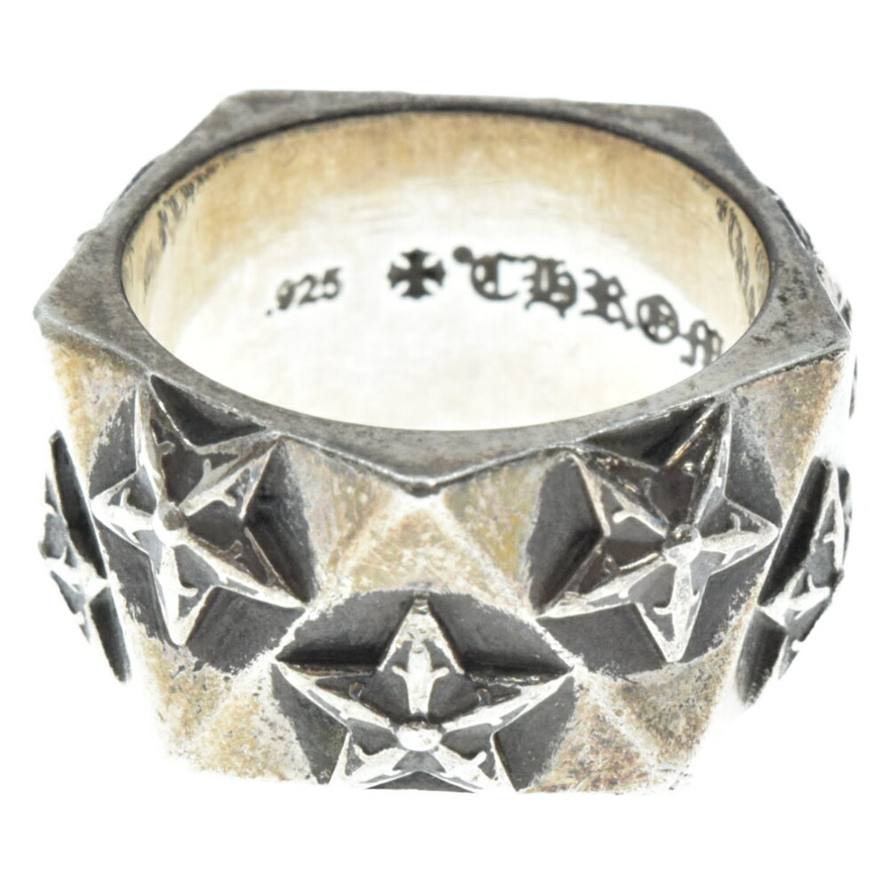 がございま CHROME HEARTS(クロムハーツ)PENTAGON 5PT STAR ペンタゴンスター 5ポインテッド シルバーリング