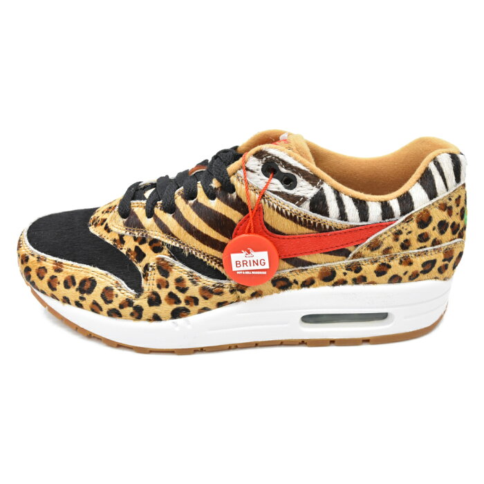 NIKE(ナイキ) サイズ:26.0cm atmos AIR MAX 1 DLX ANIMAL AQ0928-700 アトモス エアマックス 1 アニマル ローカットスニーカー ブラウン【新古品/中古】【程度N】【カラーマルチカラー】【取扱店舗BRING KICKS】