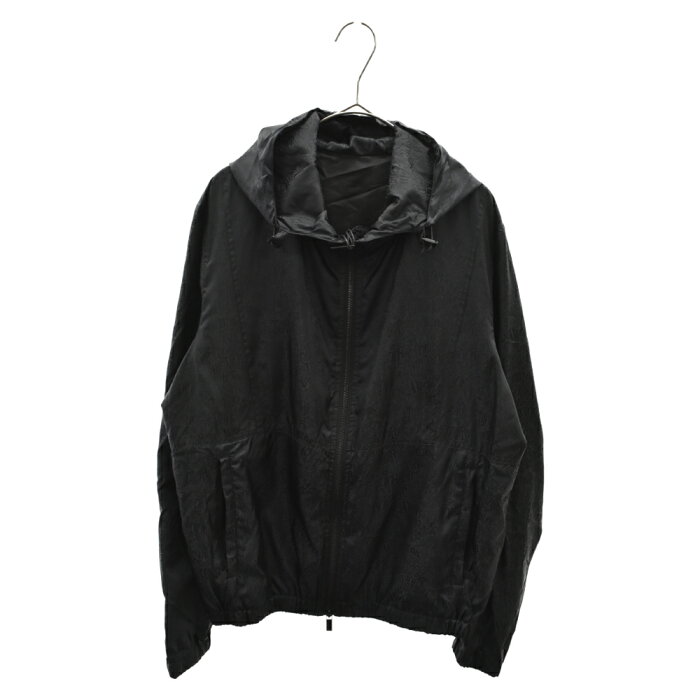 DIOR(ディオール)×Shawn Stussy 20AW Nylon Jacket ロゴ総柄ナイロンジャケットパーカーフーディ【新古品/中古】【程度S】【カラーネイビー】【取扱店舗新宿】