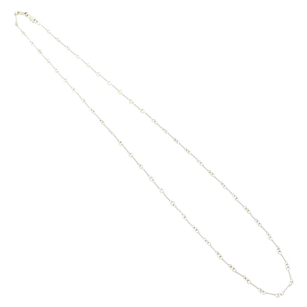 CHROME HEARTS(クロムハーツ)18KWG NECKCHAIN T/ツイストチェーン20inch ホワイトゴールドネックレス【中古】【程度A】【カラーシルバー】【取扱店舗OneStyle原宿店】