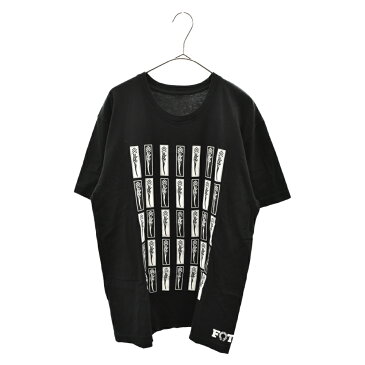 CHROME HEARTS(クロムハーツ)×FOTI JARVIS ジャービススカルバックプリントクルーネック半袖Tシャツ ブラック【中古】【程度B】【カラーブラック】【取扱店舗名古屋】