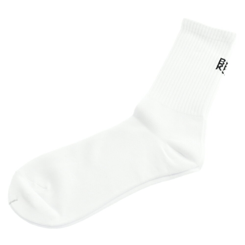 BRING KICKS(ブリングキックス)オリジナルロゴ ハイソックス ホワイト【新古品/中古】【程度N】【カラーホワイト】【取扱店舗名古屋】