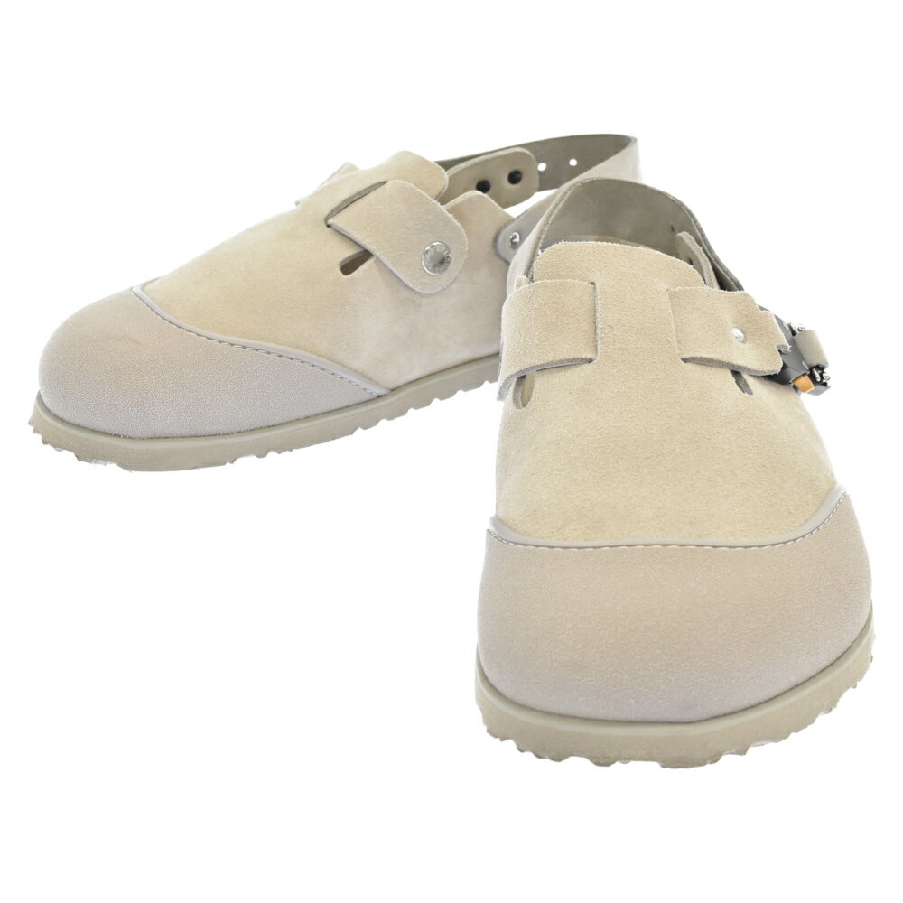 DIOR(ディオール)22SS ×BIRKENSTOCK TOKIO SLIPPER SMOOTH CALF 3SA116ZSD16142 ビルケンシュトック トーキョー スムースカーフレザーサンダル ヌバックスキンミュール【中古】【程度A】【カラーベージュ】【取扱店舗心斎橋】