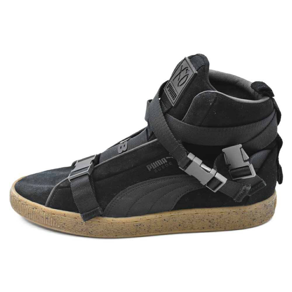 PUMA(プーマ)SUEDE CLASSIC X THE WEEKND スウェードクラシック ザウィークエンド ハイカットスニーカー 366310 01 ブラック【中古】【程度SA】【カラーブラック】【オンライン限定商品】