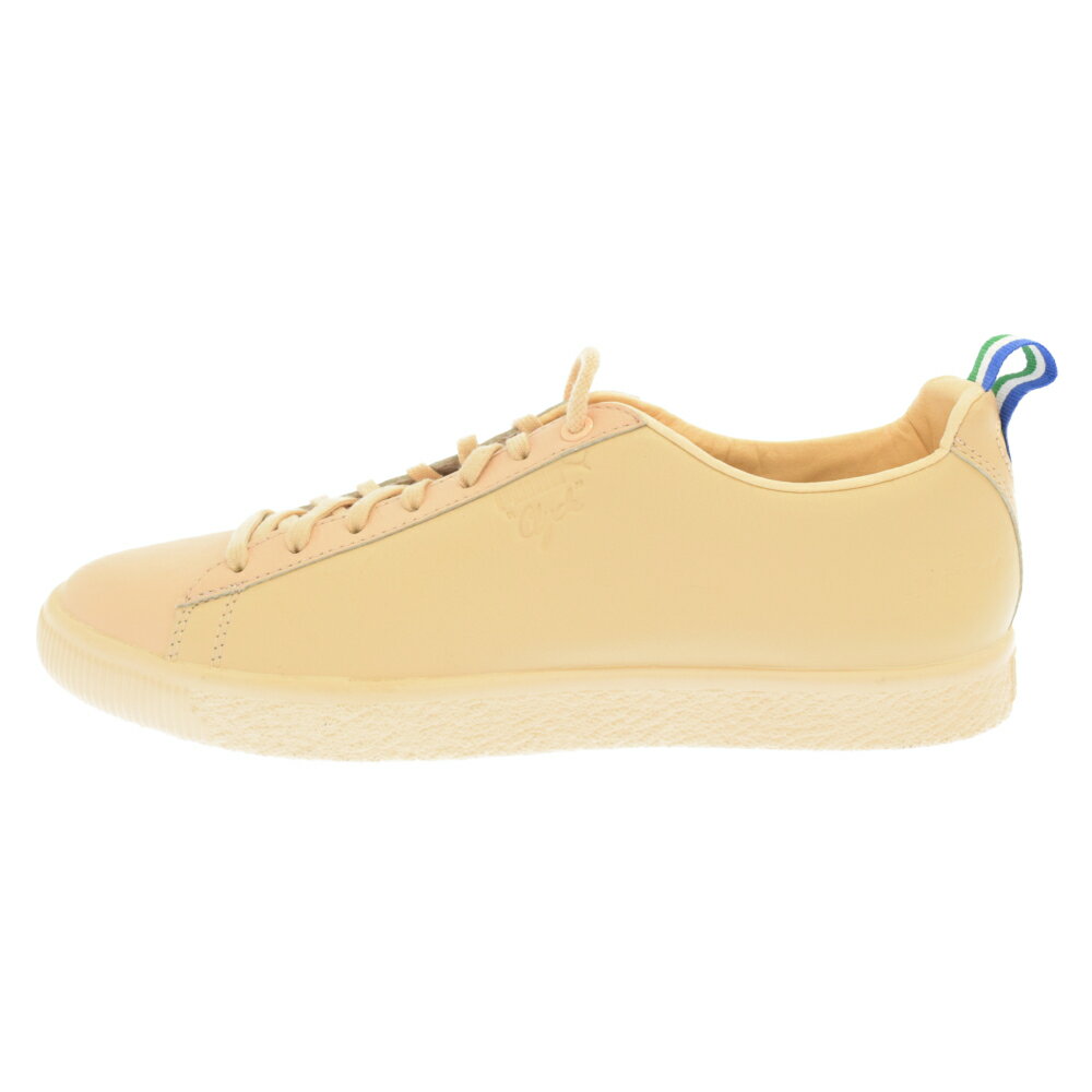 PUMA(プーマ)BIG SEAN × PUMA CLYDE ビッグショーン クライド ローカットスニーカー 366253 01 ベージュ【中古】【程度A】【カラーベージュ】【オンライン限定商品】