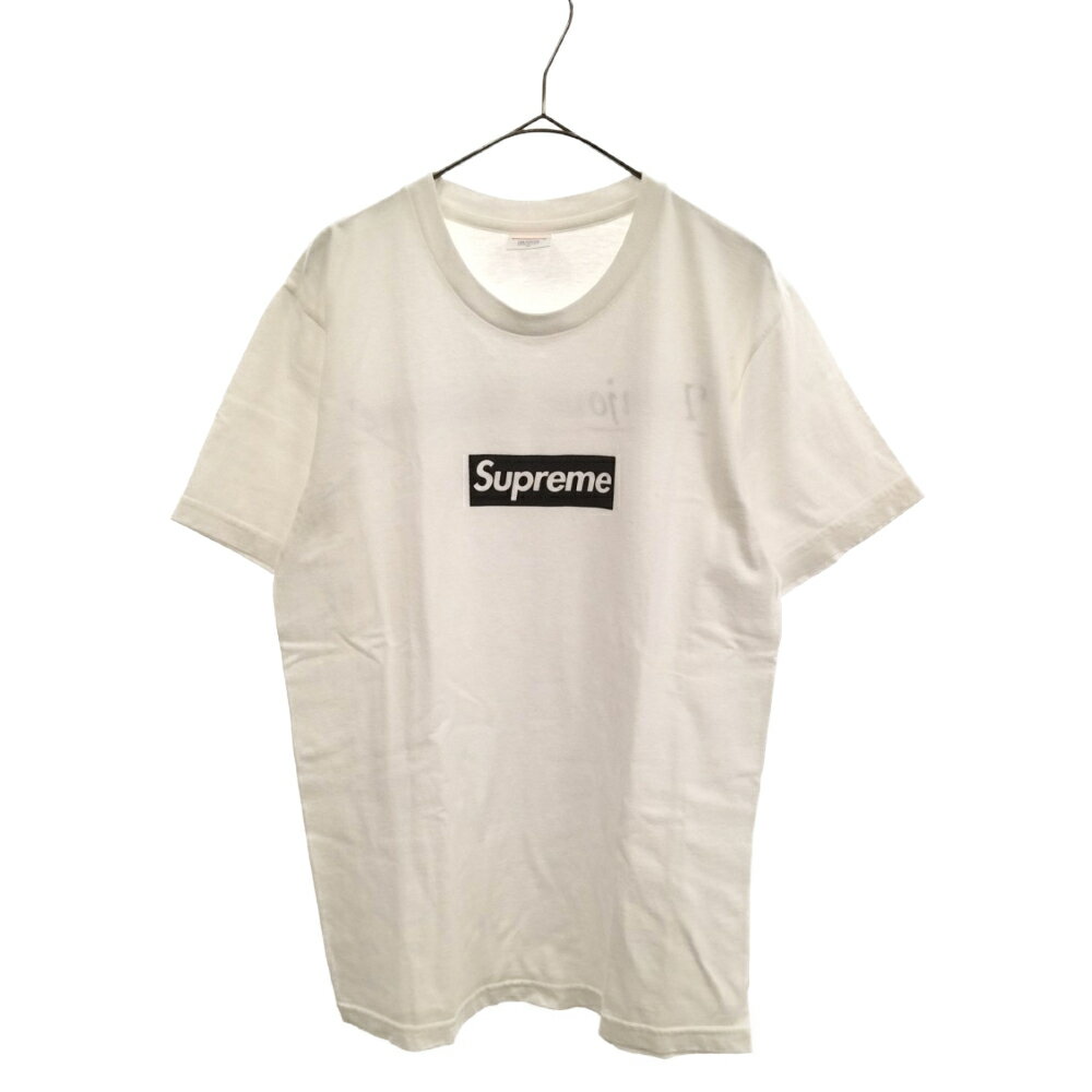 SUPREME(シュプリーム)16SS Paris Box Logo Tee パリOPEN記念 ボックスロゴ 半袖Tシャツ カットソー ホワイト【中古】【程度B】【カラーホワイト】【取扱店舗原宿】