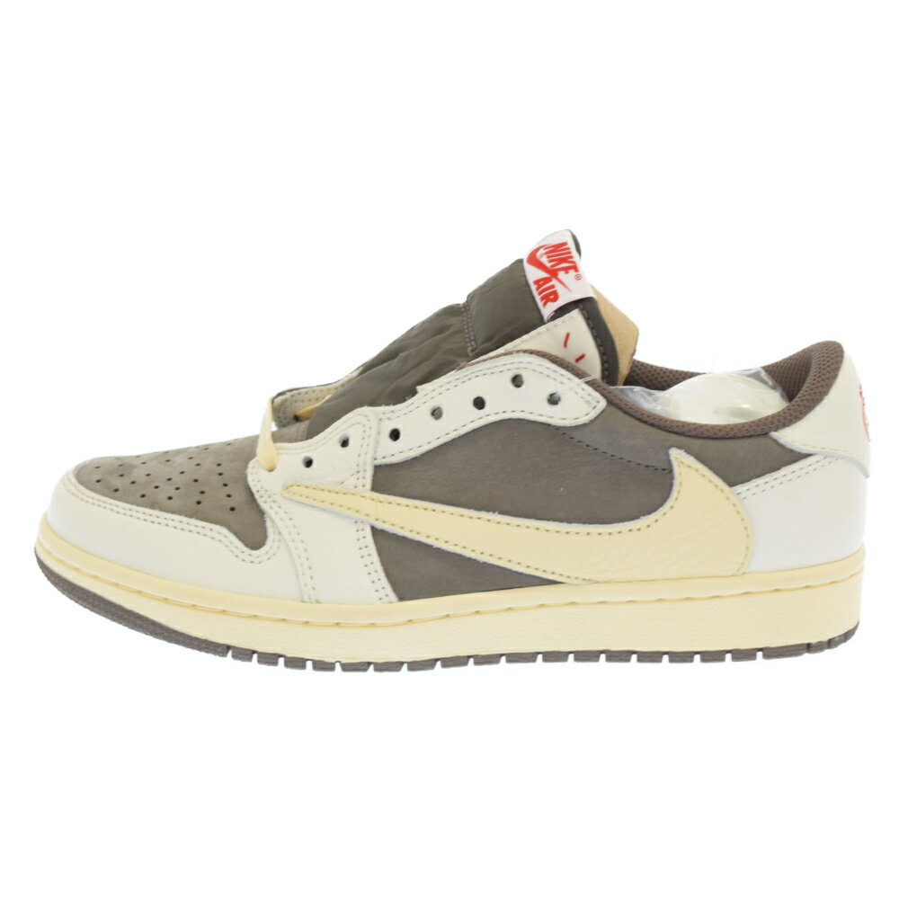 NIKE(ナイキ) サイズ:25.0cm ×Travis Scott AIR JORDAN 1 LOW REVERSE MOCHA トラヴィススコット エアジョーダン 1 ロー リバースモカ ローカットスニーカー DM7866-162 【新古品/中古】【程度N】【カラーブラウン】【取扱店舗心斎橋】★SALE対象★