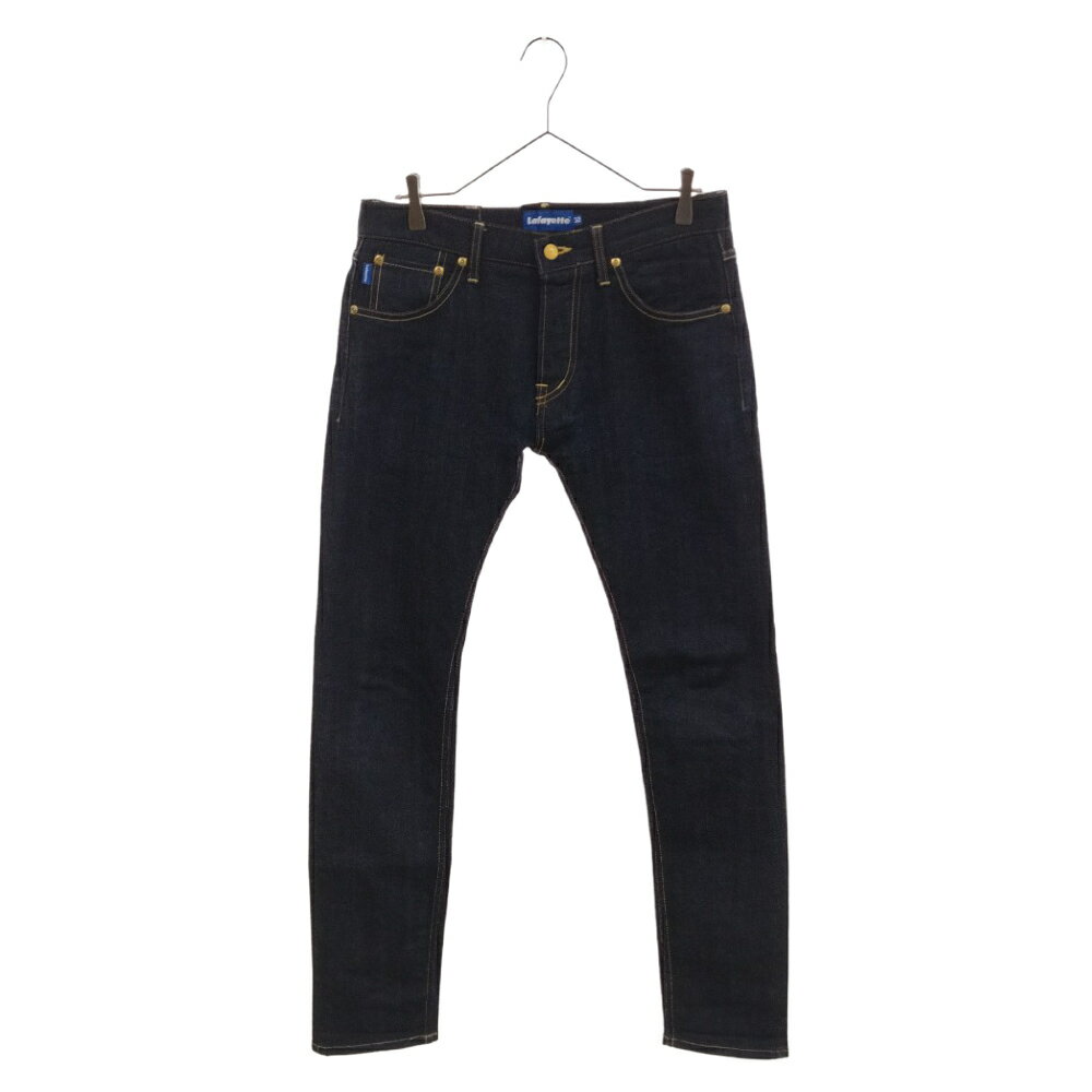 Lafayette(ラフェイエット)5 POCKET SELVAGE STRETCH DENIM PANTS SLIM FIT 5ポケット セルビッジ ストレッチデニムパンツ インディゴ【中古】【程度A】【カラーブルー】【オンライン限定商品】★SALE対象★