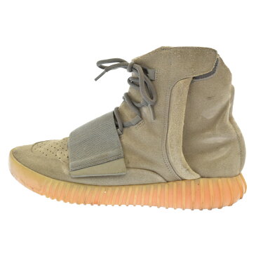 adidas(アディダス) サイズ:US9.5/27.5cm YEEZY BOOST 750 LIGHT GREY イージーブースト750 ハイカットスニーカー ライトグレー BB1840【中古】【程度B】【カラーグレー】【取扱店舗渋谷】