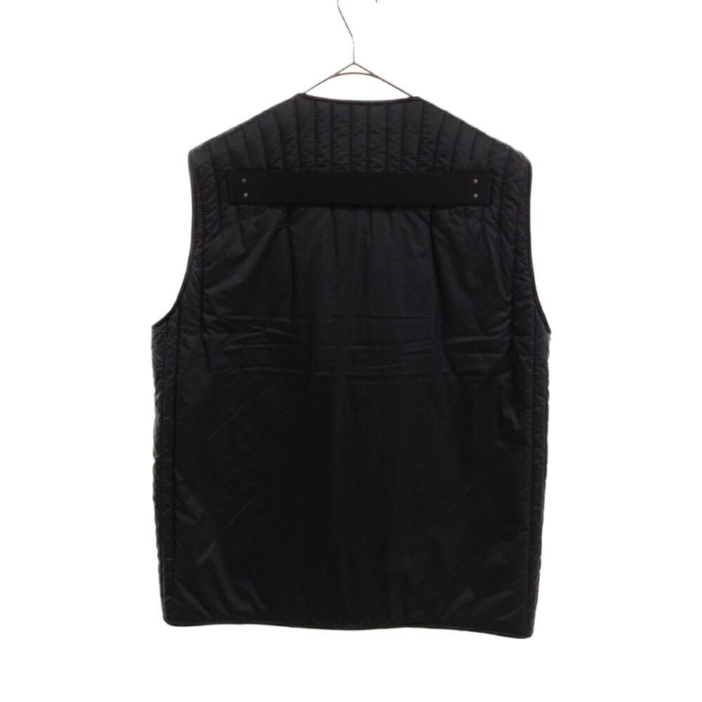 Rick Owens(リックオウエンス) サイズ:1 20AW×MONCLER MOAPA GILET モンクレール ナイロン インナーダウンベスト ブラック F209N1A60010【新古品/中古】【程度S】【カラーブラック】【取扱店舗原宿】★SALE対象★