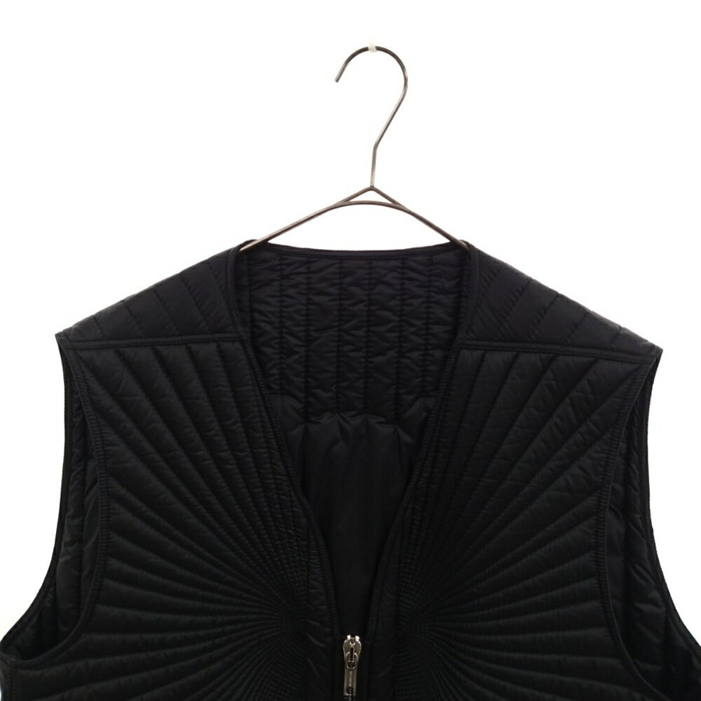 Rick Owens(リックオウエンス) サイズ:1 20AW×MONCLER MOAPA GILET モンクレール ナイロン インナーダウンベスト ブラック F209N1A60010【新古品/中古】【程度S】【カラーブラック】【取扱店舗原宿】★SALE対象★