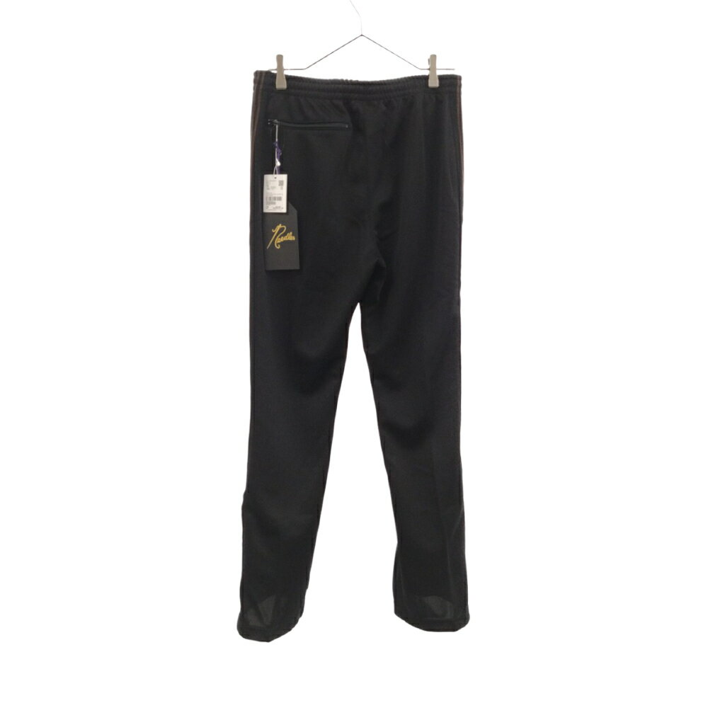 Needles(ニードルス) サイズ:S 22SS EX NARROW TRACK PANT 刺繍ロゴトラックパンツ ラインパンツ ブラック KP400【新古品/中古】【程度N】【カラーブラック】【取扱店舗心斎橋】