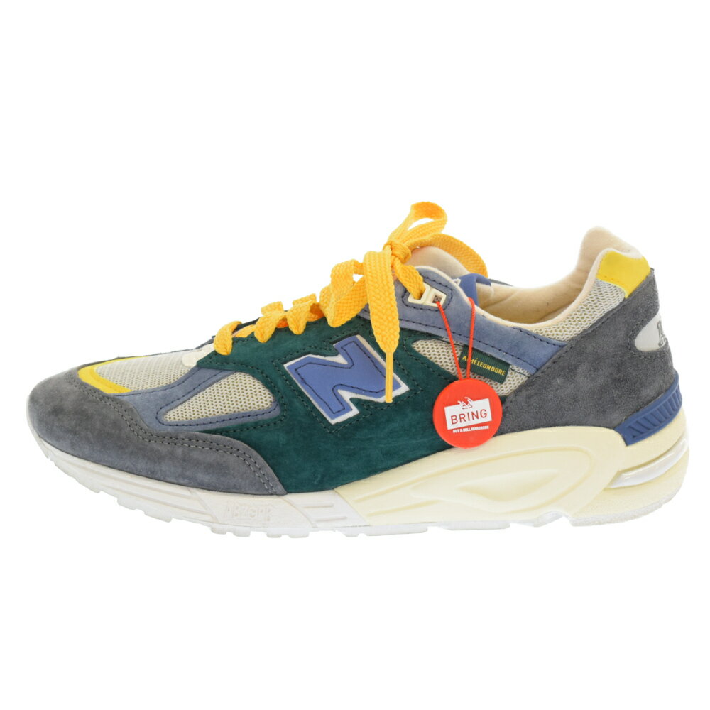 New Balance(ニューバランス) サイズ:9 1/2 M990AL2 Aime Leon Dore Life in the Balance エメ レオン ドレ ローカットスニーカー マルチ M990AL2【中古】【程度A】【カラーマルチカラー】【取扱店舗BRING KICKS】★SALE対象★