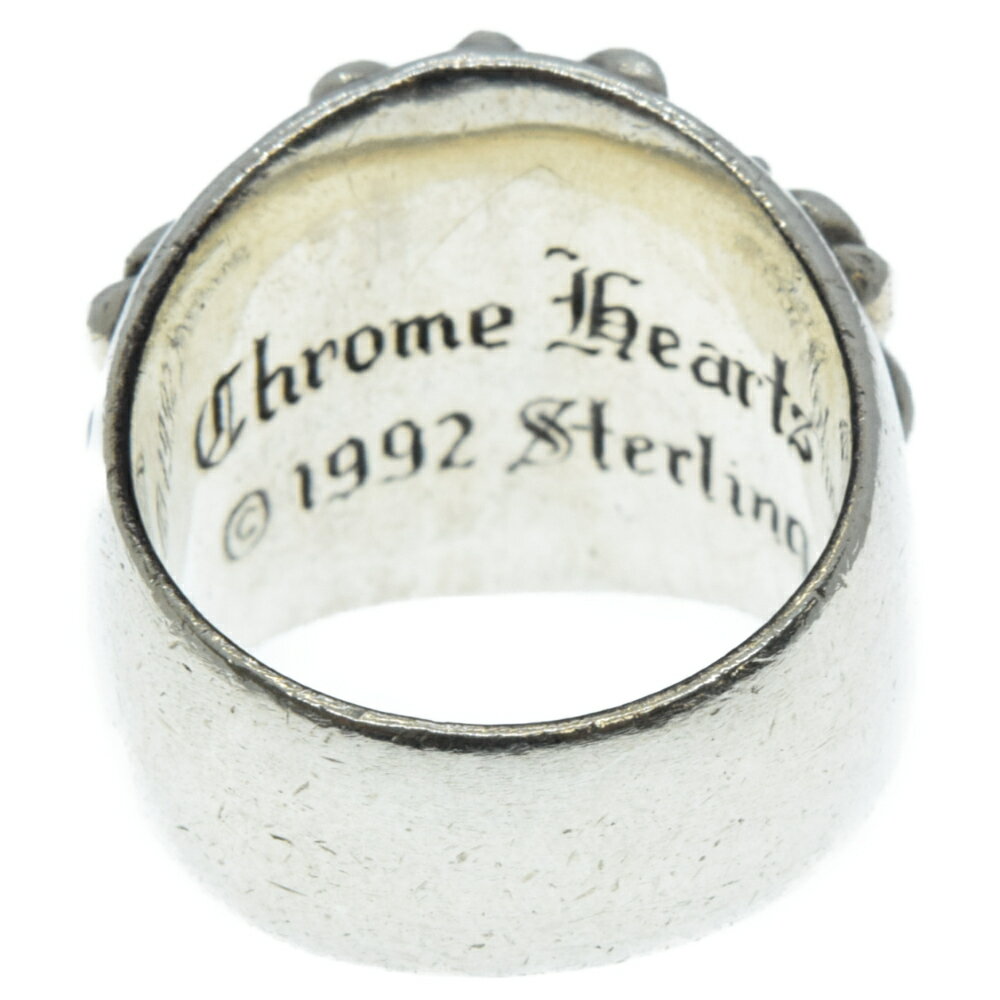 CHROME HEARTS(クロムハーツ) サイズ:19.0号 KEEPER RING キーパーリング シルバーリング シルバー【中古】【程度B】【カラーシルバー】【取扱店舗心斎橋】