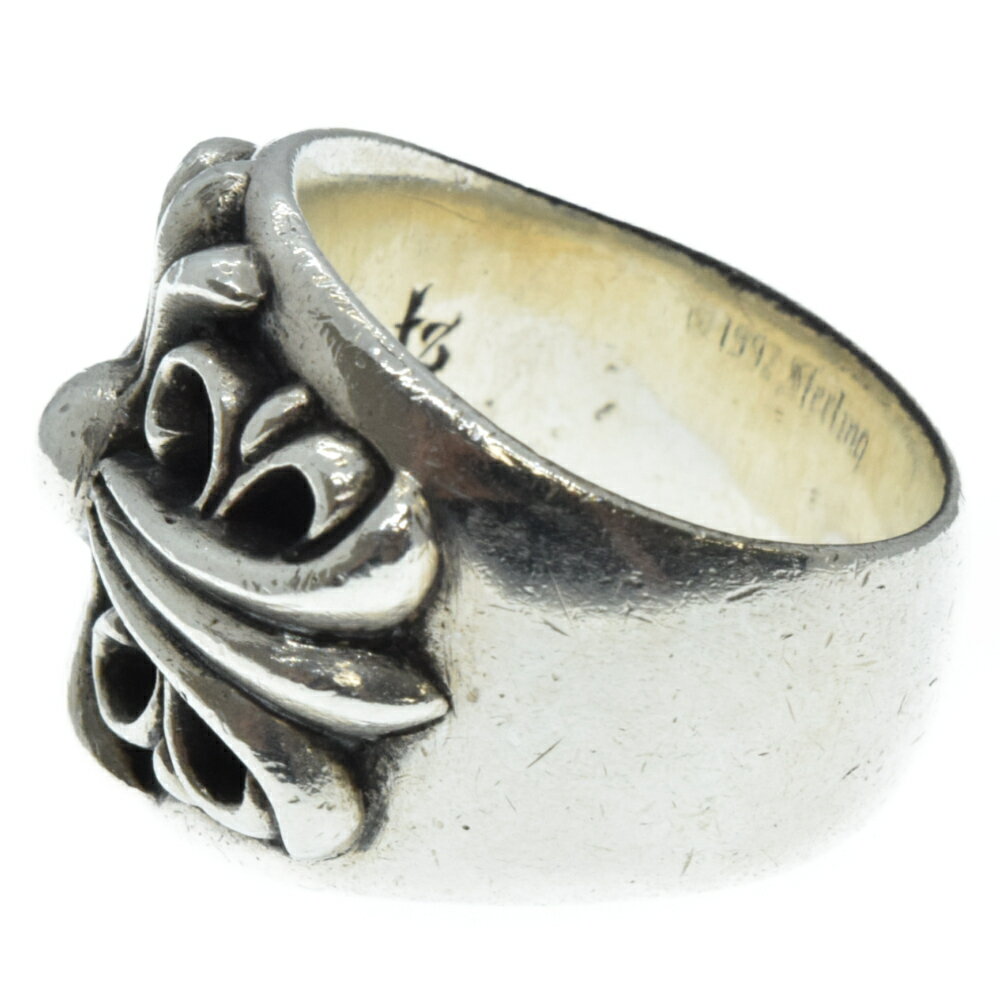 CHROME HEARTS(クロムハーツ) サイズ:19.0号 KEEPER RING キーパーリング シルバーリング シルバー【中古】【程度B】【カラーシルバー】【取扱店舗心斎橋】