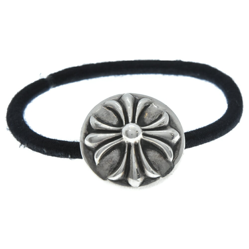 CHROME HEARTS(クロムハーツ) HAIRBAND CH PLUS クロス ボール ボタン ヘアゴム コンチョ ブレスレット シルバー【中古】【程度A】【カラーシルバー】【取扱店舗BRING 心斎橋筋商店街店】