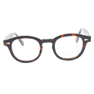 MOSCOT(モスコット) サイズ:46□24-145 LEMTOSH レムトッシュ ウェリントンクリアレンズサングラス メガネ 眼鏡 ブラウン【中古】【程度SA】【カラーブラウン】【オンライン限定商品】