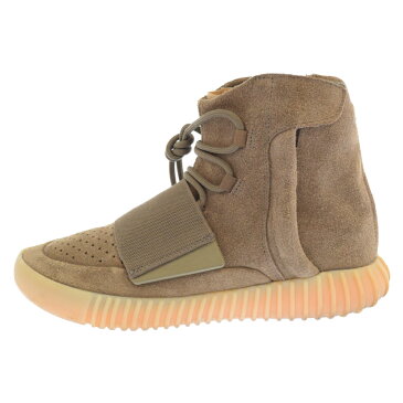 adidas(アディダス) サイズ:25.5cm YEEZY BOOST 750 LIGHT BROWN GUM (CHOCOLATE) イージーブースト750 ハイカットスニーカー ライトブラウン BY2456 US7.5【中古】【程度B】【カラーブラウン】【取扱店舗BRING 心斎橋筋商店街店】