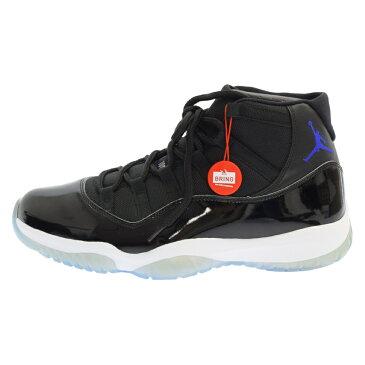 NIKE(ナイキ) サイズ:30.5cm 16年製 AIR JORDAN 11 RETRO SPACE JAM 378037-003 エアジョーダン11 レトロ スペースジャム パテントレザーハイカットスニーカー US12.5【新古品/中古】【程度S】【カラーブラック】【取扱店舗BRING KICKS】