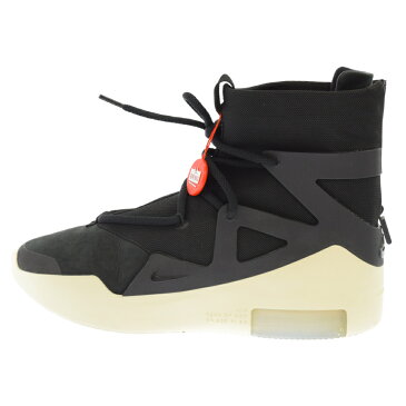 NIKE(ナイキ) サイズ:28.5cm ×FEAR OF GOD AIR FEAR OF GOD 1 AR4237-001 エアフィアオブゴッド1 ブラック ハイカットスニーカー【中古】【程度A】【カラーブラック】【取扱店舗BRING KICKS】