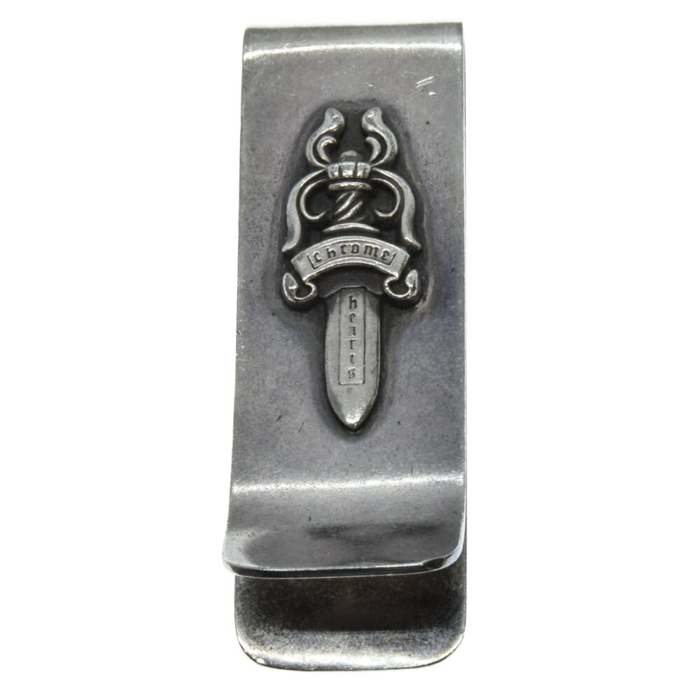 CHROME HEARTS(クロムハーツ) サイズ:S M/CLP DGR SML マネークリップダガー スモール シルバー【中古】【程度B】【カラーシルバー】【取扱店舗BRING 心斎橋筋商店街店】