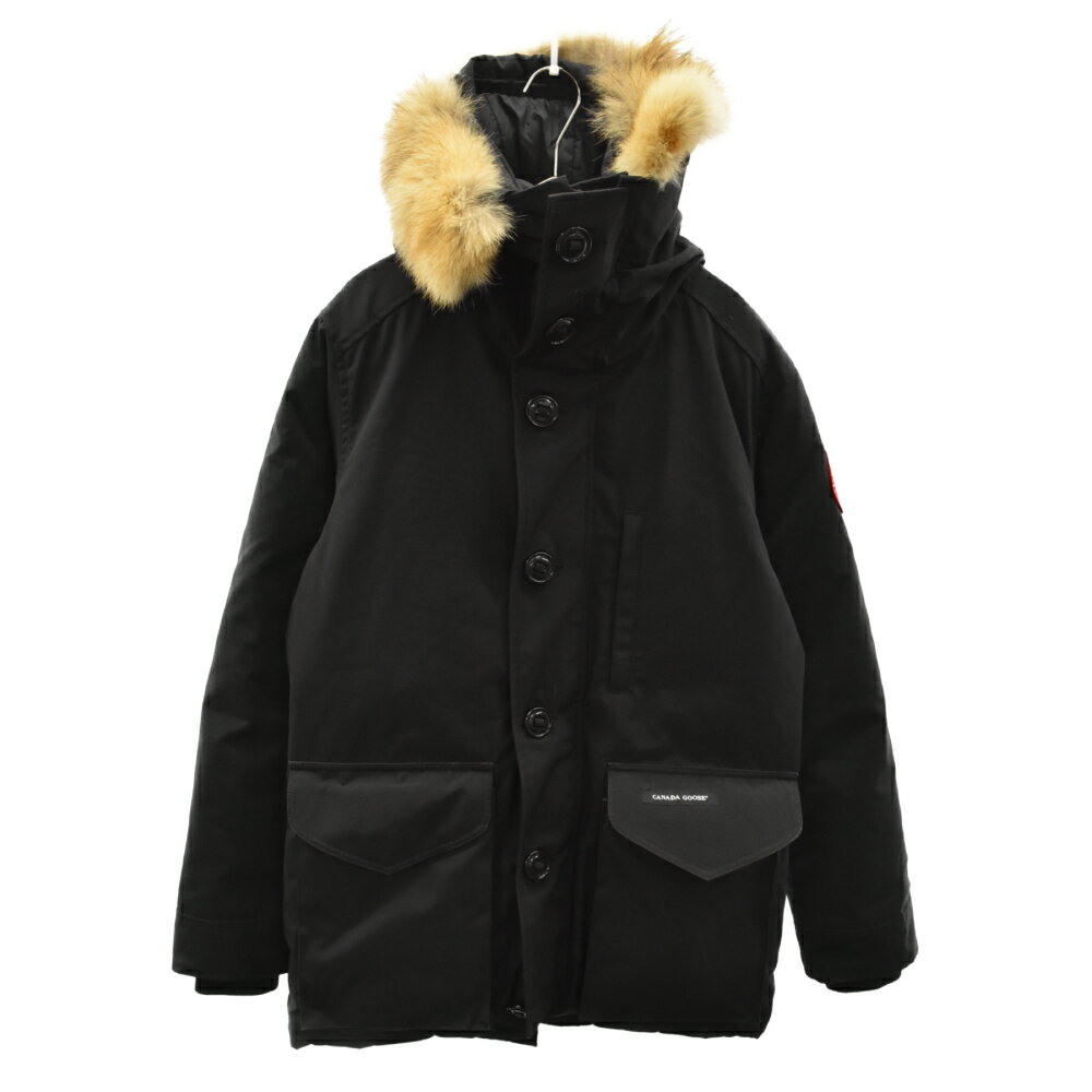 CANADA GOOSE(カナダグース) サイズ:M BEAMS別注 GLADBURY 3571JM グラッドバリー ファーフード付きダウンジャケット ブラック【中古】【程度B】【カラーブラック】【オンライン限定商品】