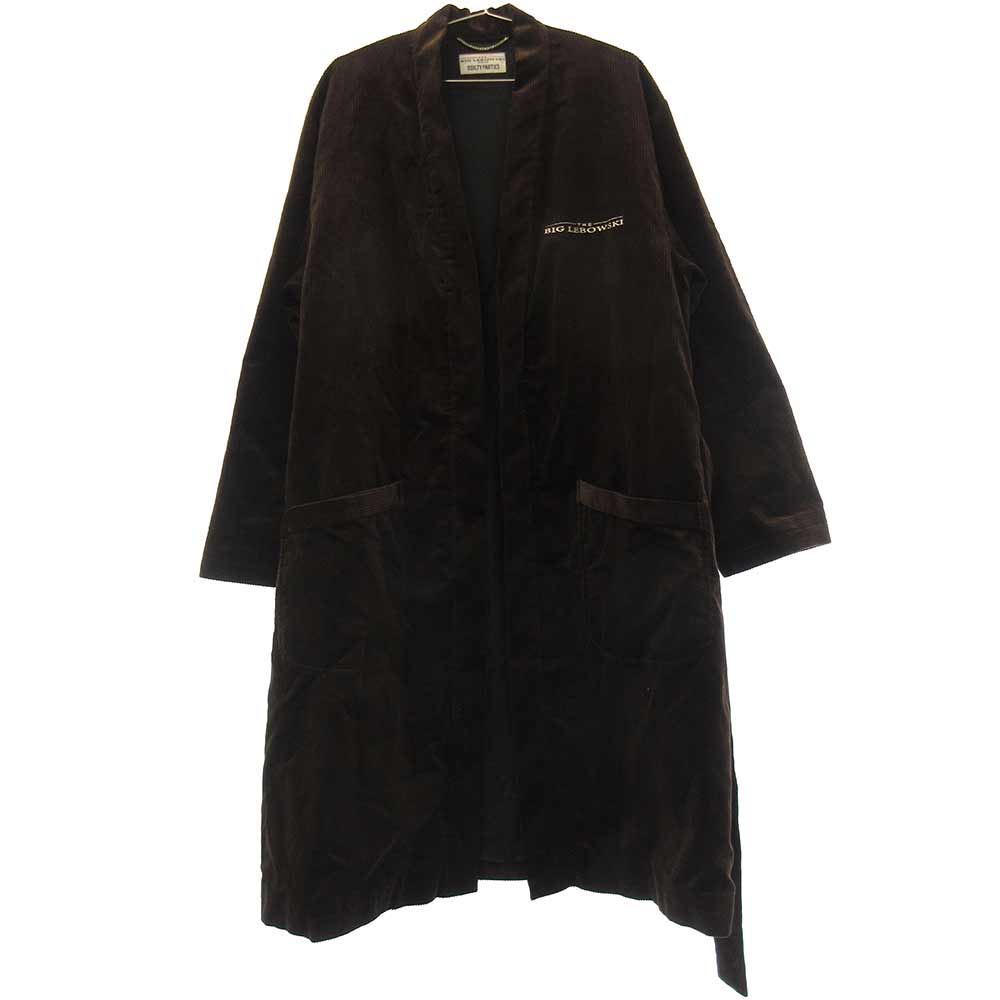 WACKO MARIA(ワコマリア) サイズ:XL THE BIG LEBOWSKI COAT TYPE-3 ビッグリボウスキー コーデュロイデザイン コート ジャケット ブラウン TBL-WM-CO04【中古】【程度SA】【カラーブラウン】【オンライン限定商品】