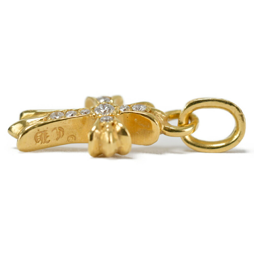 CHROME HEARTS(クロムハーツ) 22K ペンダントトップ ダイヤ ベビーファット 3.4g【中古】【程度AB】【カラーゴールド】【オンライン限定商品】