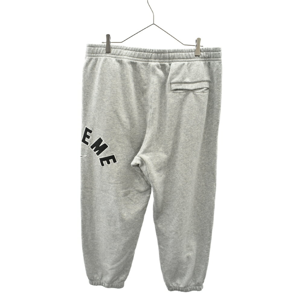 SUPREME(シュプリーム) サイズ:XL 22SS Arc Sweatpant DM1778-010 ×ナイキ アーチロゴ スウェットパンツ グレー【中古】【程度B】【カラーグレー】【オンライン限定商品】