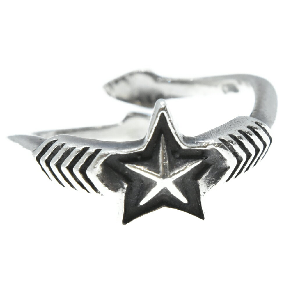 CODY SANDERSON(コディーサンダーソン) サイズ:6号 Double Arrow Small Star ダブルアロースモールスターシルバーリング 6号 ギャランティカード付き【中古】【程度A】【カラーシルバー】【オンライン限定商品】