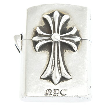 CHROME HEARTS(クロムハーツ) ZIPPO LIGHTERZ-V3 NYC限定スモールCHクロスジッポライター シルバー【中古】【程度B】【カラーシルバー】【取扱店舗BRING 心斎橋筋商店街店】