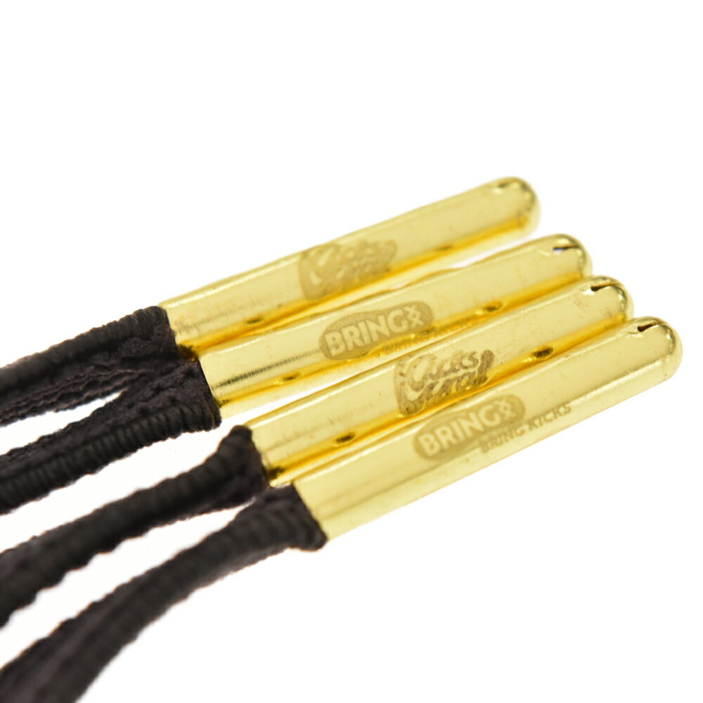 KicksWrap x BRING KICKS(キックスラップxブリングキックス) サイズ:120cm xBRING KICKS Easy Shoelaces Brown イージーシューレース ブラウン 120cm【新古品/中古】【程度N】【カラーブラウン】【取扱店舗渋谷】