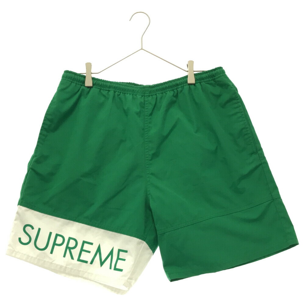 【楽天市場】SUPREME(シュプリーム) サイズ:L 16SS Banner Water Short 裾ロゴウォーターショートパンツ