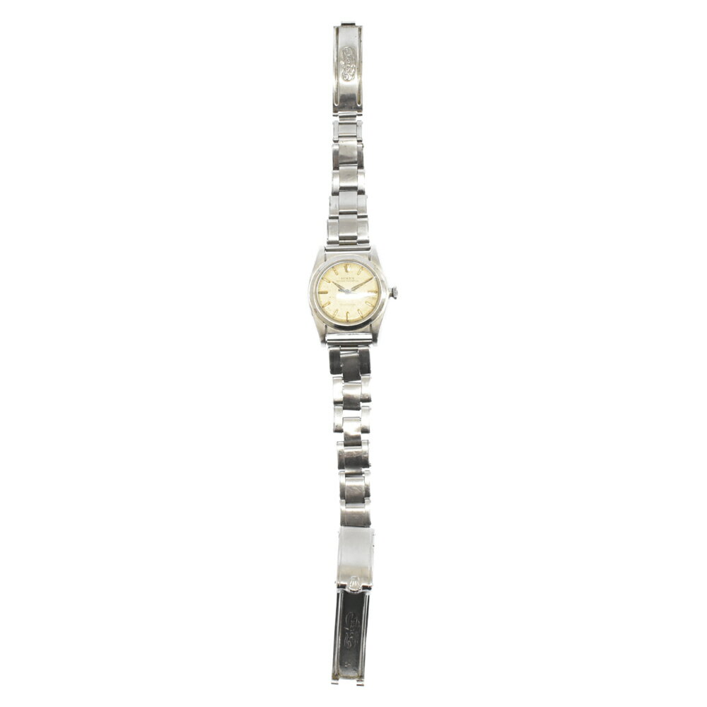 ROLEX(ロレックス) OYSTER-PERPETUAL オイスターパーペチュアル ヴィンテージ 腕時計 シルバー Ref:4220【中古】【程度C】【カラーシルバー】【オンライン限定商品】