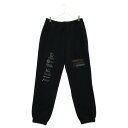 Carhartt WIP(カーハート ダブリューアイピー) サイズ:M systems printed sweatpants sisute システムプリントスウェットパンツ IO2957989 ブラック【中古】【程度A】【カラーブラック】【オンライン限定商品】