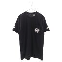 CHROME HEARTS(クロムハーツ) サイズ:M ×Deadly Doll Miami Limited Horseshoe Tee ×デッドリードール マイアミリミテッドホースシュー半袖Tシャツ ブラック【新古品/中古】【程度S】【カラーブラック】【取扱店舗BRING梅田茶屋町店】