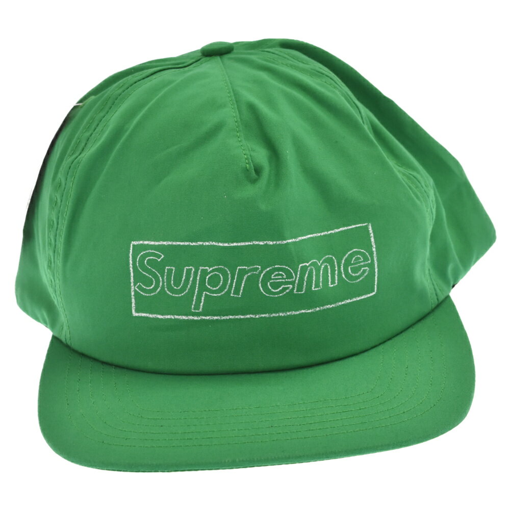 Supreme x KAWS Chalk Logo 5-Panel 'Green