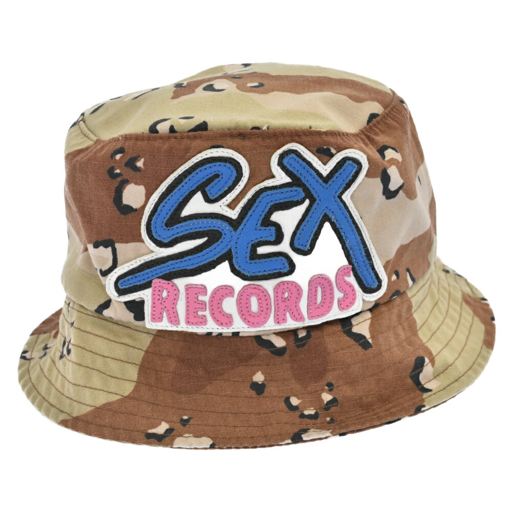 CHROME HEARTS(クロムハーツ) サイズ:M 21AW ×MATTY BOY Sex Records Chocochip Camo Bucket Hat マッ..