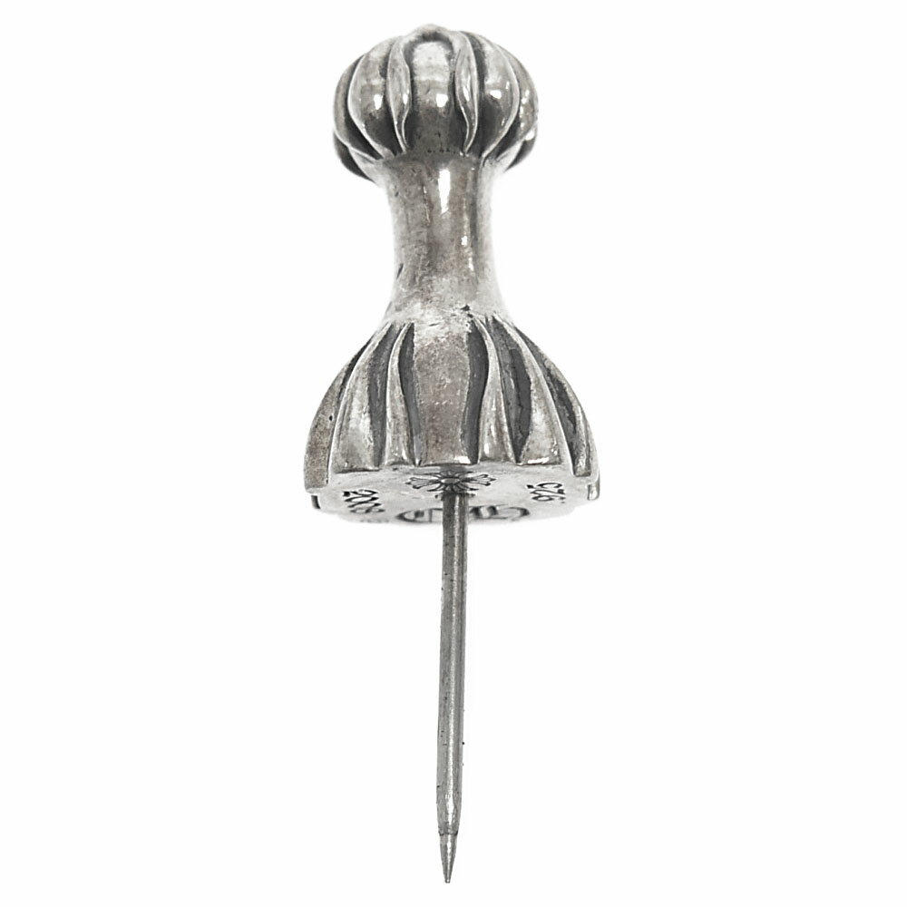 CHROME HEARTS(クロムハーツ) PUSH PIN クロスボールプッシュピン シルバーピン シルバー【中古】【程度A】【カラーシルバー】【取扱店舗新宿】