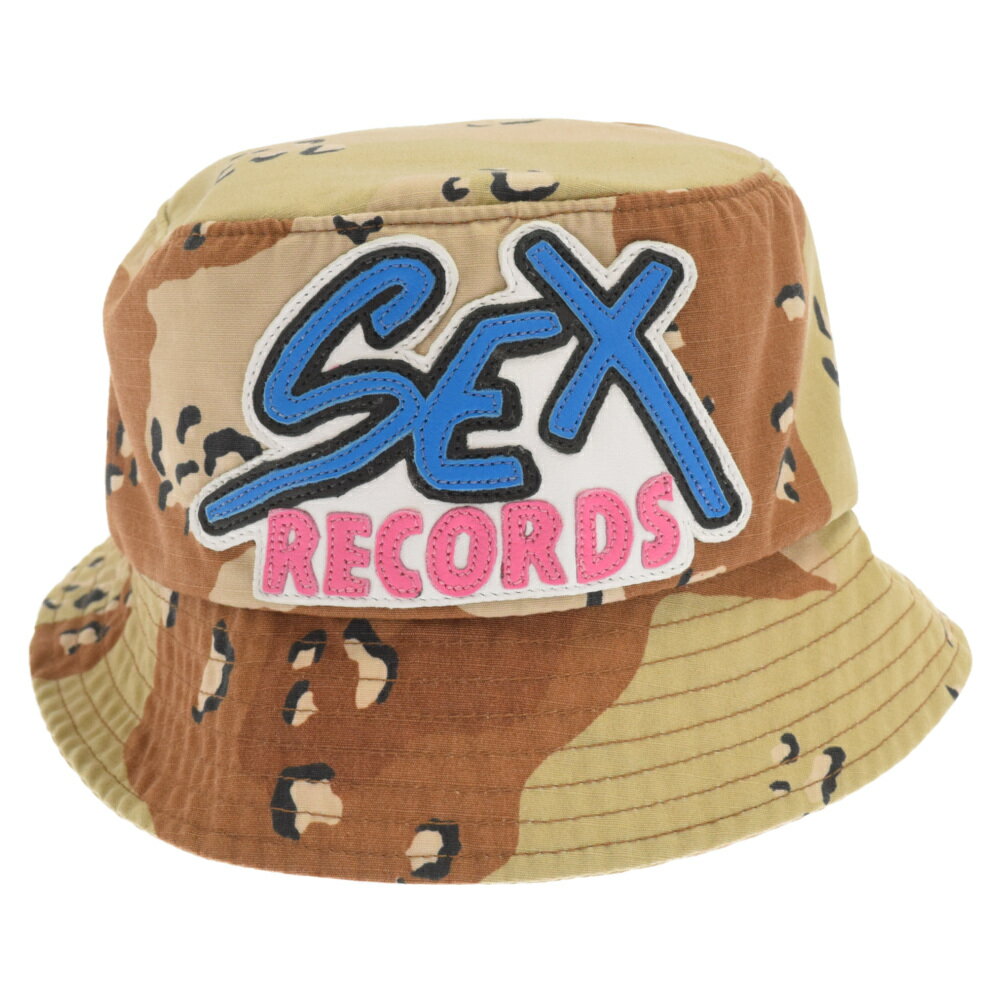 CHROME HEARTS(クロムハーツ) サイズ:S 21AW ×MATTY BOY Sex Records Chocochip Camo Bucket Hat マッ..