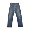 Levi's(リーバイス) 50s VINTAGE 501ZXX 革パッチ 両面タブ デニムパンツ インディゴ【中古】【程度B】【カラーブルー】【取扱店舗AWESOME原宿店】