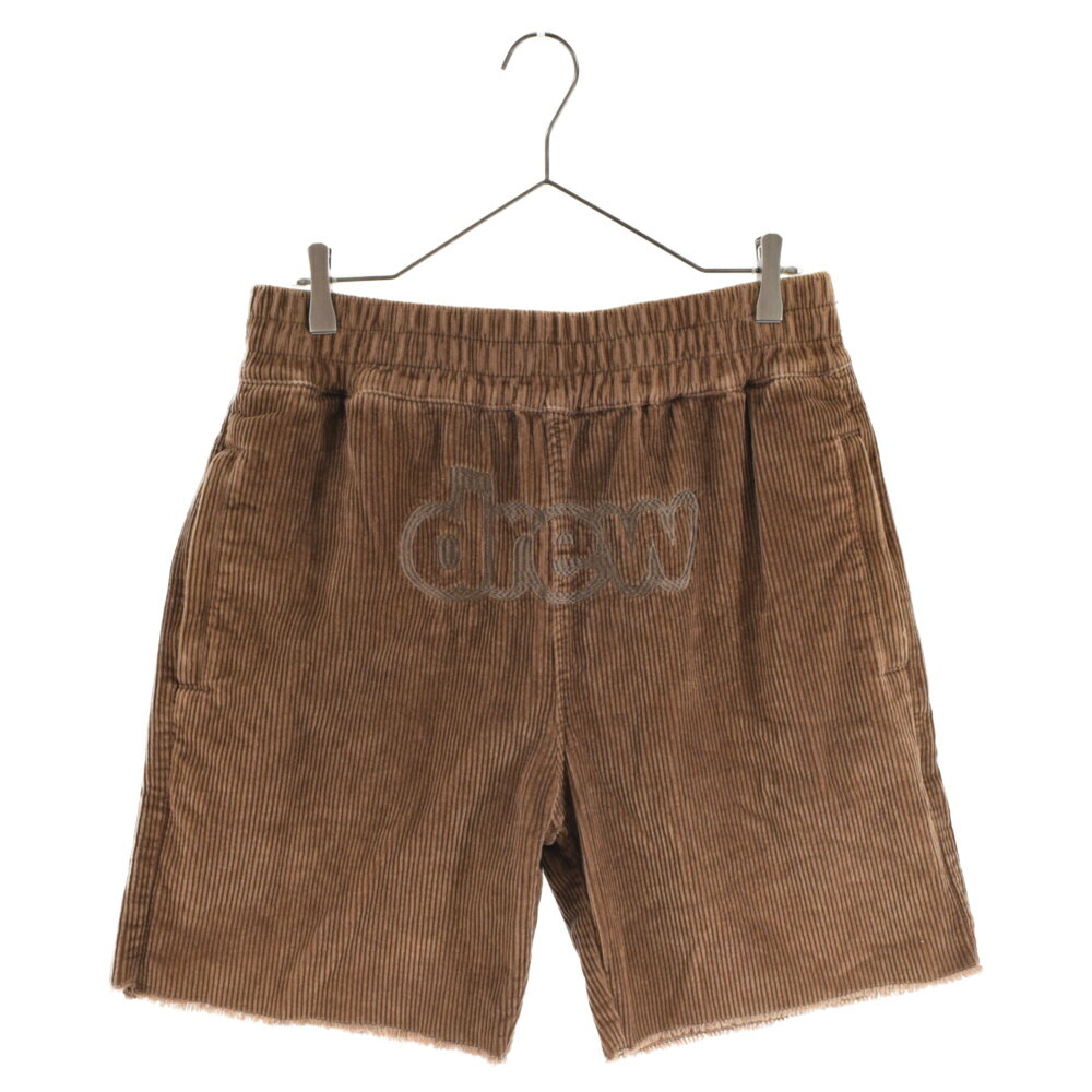 drew house(ドリューハウス) サイズ:L Corduroy Shorts ロゴ刺繍 drew house(ドリューハウス) サイズ:L Corduroy Shorts ロゴ刺繍