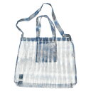 S2W8(サウスツーウエストエイト) S2 Grocery Bag Poly Mesh タイダイ グロッサリーバッグ ポリメッシュ ブルー【中古】【程度SA】【カラーブルー】【オンライン限定商品】