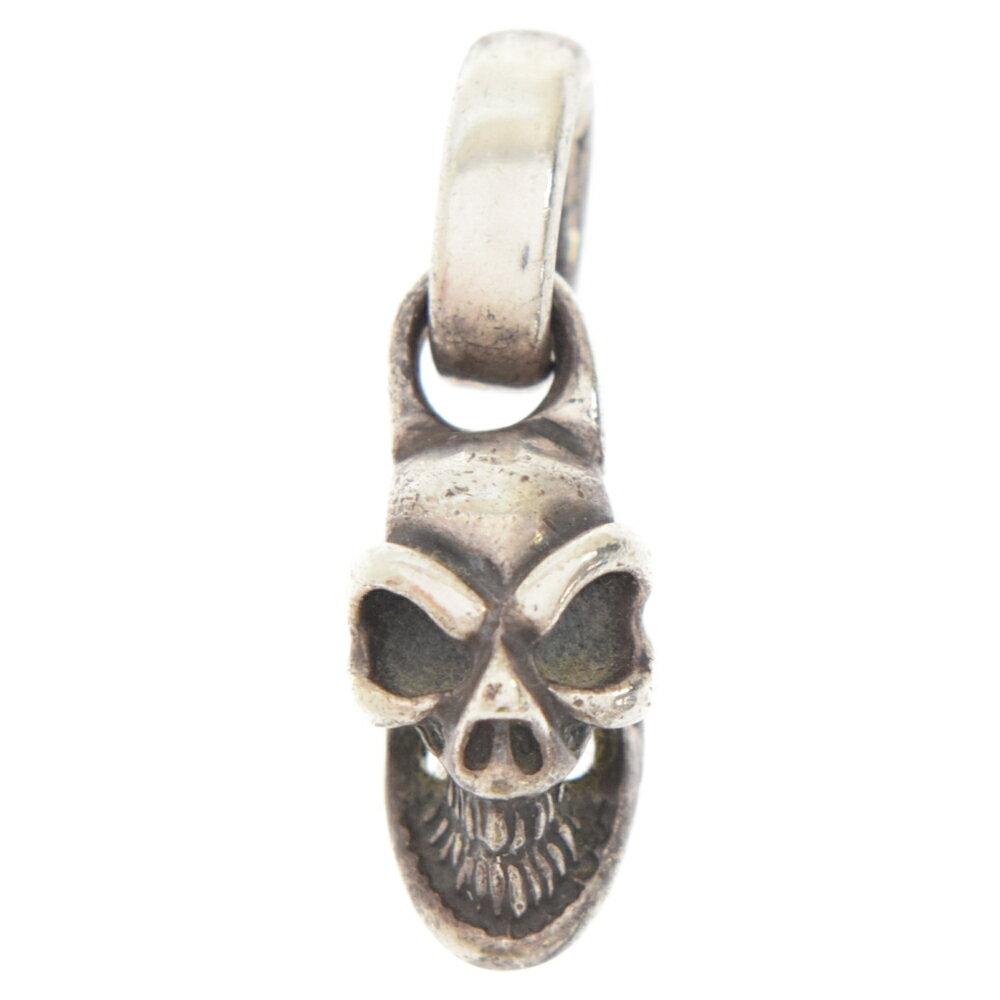 Bill Wall Leather/BWL(ビルウォールレザー) GOOD LUCK SKULL CHARM グッドラックスカルチャーム ネックレストップ【中古】【程度B】【カラーシルバー】【取扱店舗OneStyle原宿店】