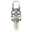 CHROME HEARTS(クロムハーツ) サイズ:#5 #5DAGGER ZIP1 ダガーチャーム パーツ ネックレストップ シルバー【中古】【程度B】【カラーシルバー】【取扱店舗BRINGアメリカ村店】