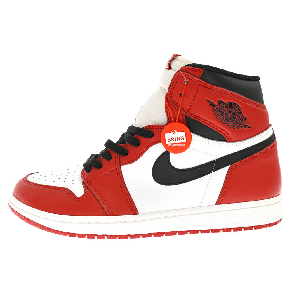 NIKE(ナイキ) サイズ:US11.5/29.5cm AIR JORDAN 1 RETRO HIGH CHICAGO 2015 エアジョーダン1 レトロ シカゴ ハイスニーカー レッド/ホワイト US11.5/29.5cm 555088-101【新古品/中古】【程度S】【カラーレッド】【取扱店舗原宿】