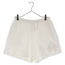 CHROME HEARTS(クロムハーツ) サイズ:M GRP Y NOT Sweat Shorts ワイノット スウェットショーツ ショートパンツ ハーフパンツ クロスパッチ ホワイト【中古】【程度A】【カラーホワイト】【取扱店舗BRING梅田茶屋町店】